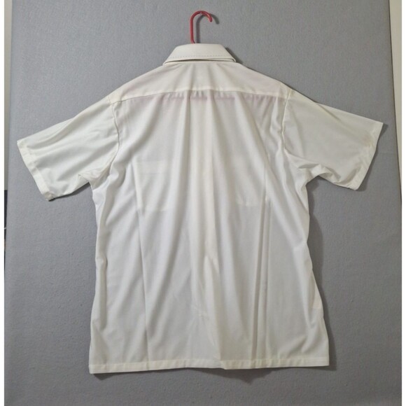 Vintage Enro Shirt Men's XL Fashion Knit Qiana Klopman Nylon Off White NWT - Picture 6 of 10